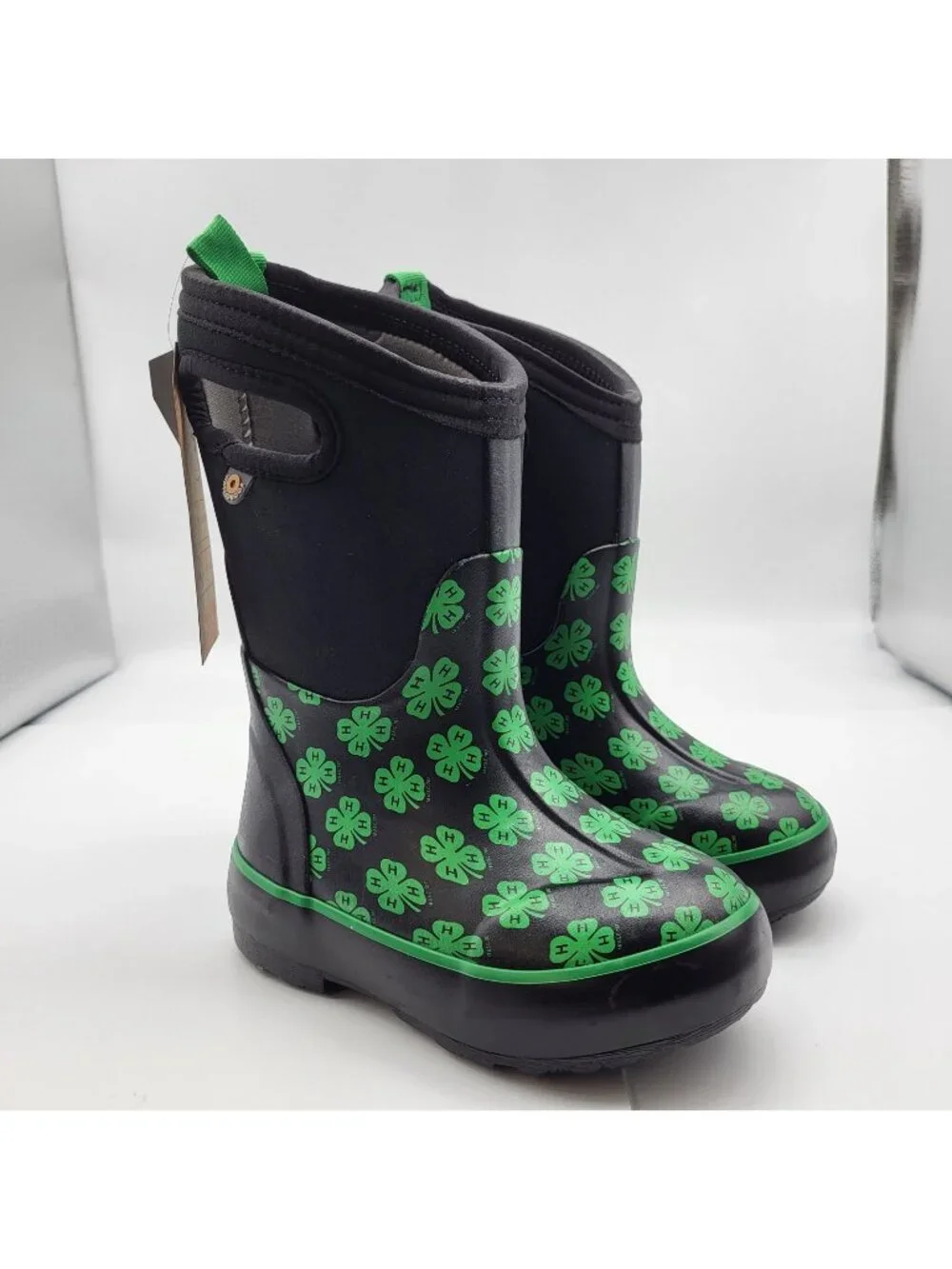 BOGS Unisex Kids' 4-H Farm Boot SZ 9 lChilds New Chore Rain boots